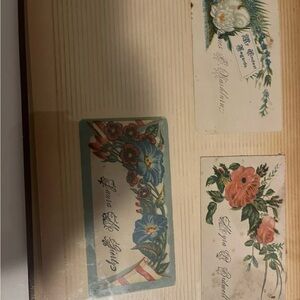 Vintage paper ephemera